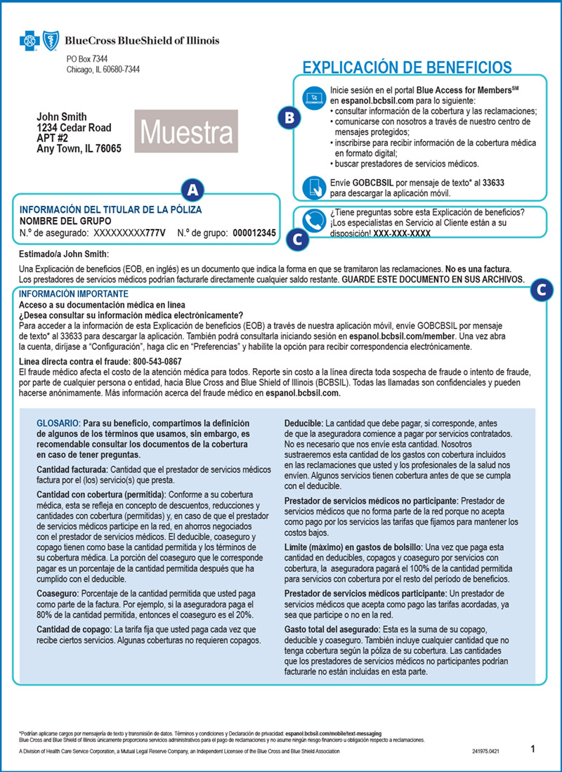 IL EOB primera página