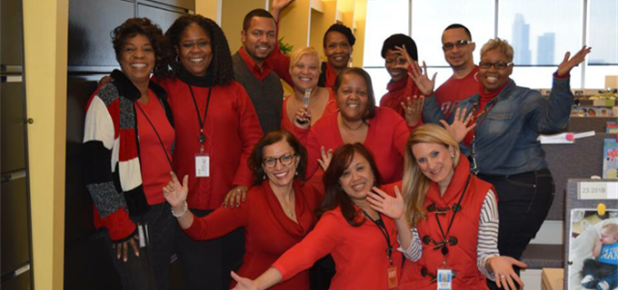Our Employees Go Red For Women