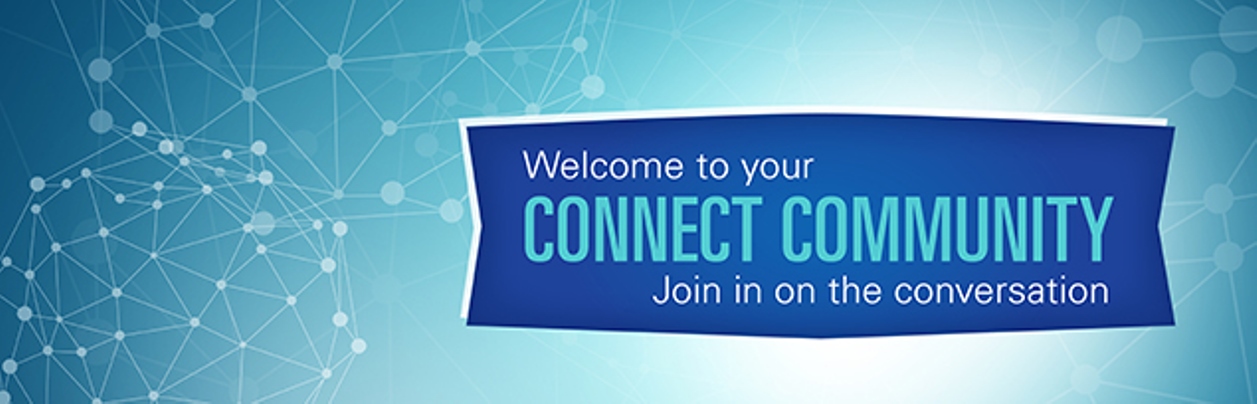 BCBSIL Connect Community welcome banner 