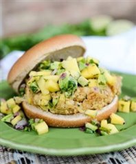 Arctic Char Burger